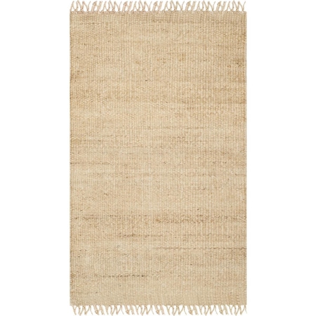 Safavieh Natural Fiber Hand Woven Rectangle Area Rug, Ivory - 3 X 5 Ft. NF368B-3